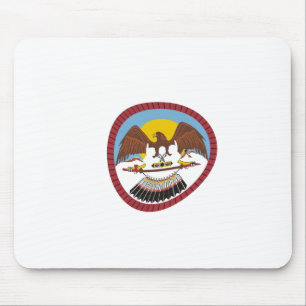 Mousepad Tampo de Mouse da Bandeira da Tribo Ute