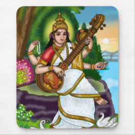 Mousepad Tampo de Mouse da Deusa Saraswati