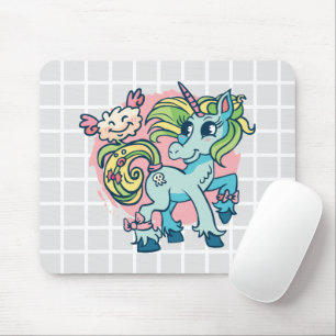 Mousepad Tampo de Mouse de Grade de Unicórnio Mágico