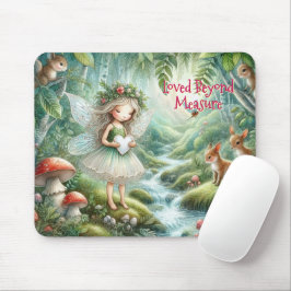 Mousepad Tampo de Mouse Fada da Floresta Encantada