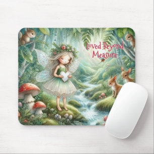 Mousepad Tampo de Mouse Fada da Floresta Encantada