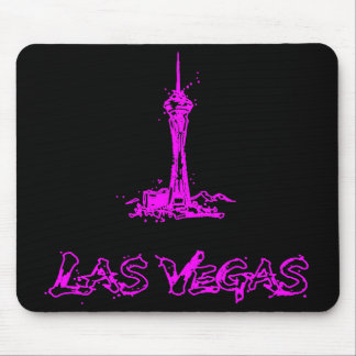 Mousepad Tampo de Mouse Las Vegas Stratosphere Neon Rosa De