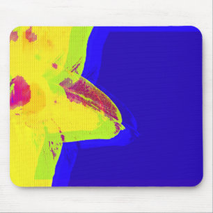 Mousepad Tampo de Rato Narciso Amarelo Pop Art