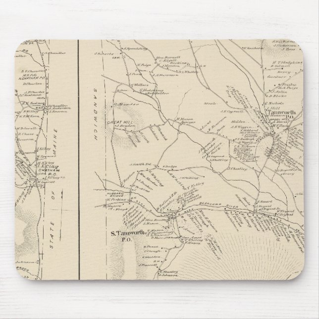Mousepad Tamworth, Carroll Co (Frente)