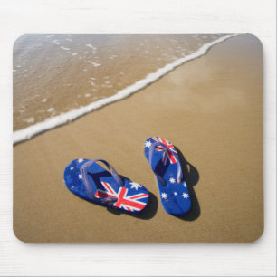 Mousepad Tangas australianas da bandeira no Gales do Sul da
