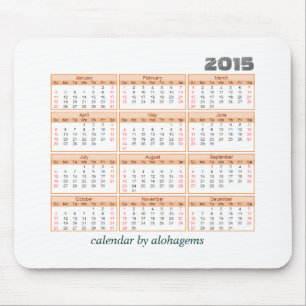Mousepad Tangerina alaranjada simples do tapete do rato de