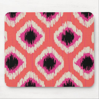 Mousepad Tangerina Ikat - por TDStudio