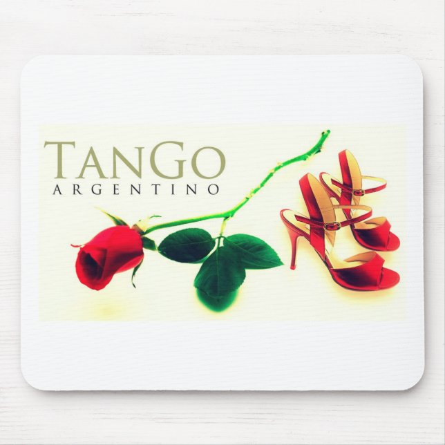 Mousepad Tango argentino vintage (Frente)