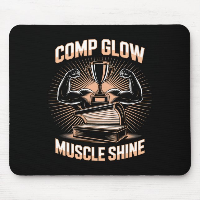 Mousepad Tanning Bed Comp Glow Malhação Amigos Homens T (Frente)