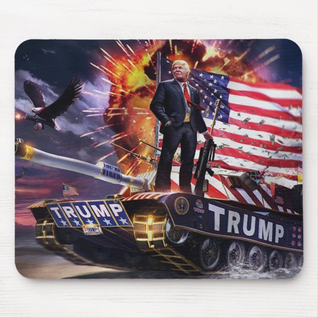 Mousepad Tanque de Trump (Frente)
