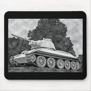 Mousepad Tanque do russo T-34, memorial soviético, Berlim