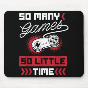 Mousepad Tantos Videos games Tão Pouco Tempo - Jogos e Jogo
