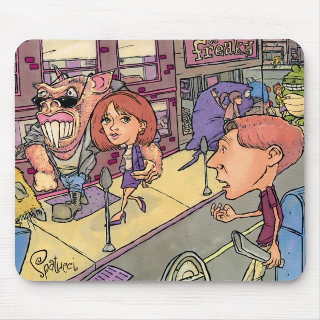 Mousepad Tão Freaky (Frente)