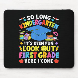 Mousepad Tão Longa Graduação De Jardim De Infância Primeiro