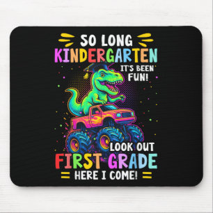 Mousepad Tão Longa Viagem de Monstro de Graduação do Jardim