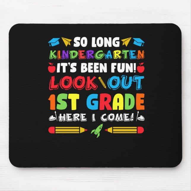 Mousepad Tão Longo Jardim de Infância 1rua (Frente)