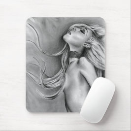Mousepad Tão Viva Mãe Monstro Loira Sexy Arte Original
