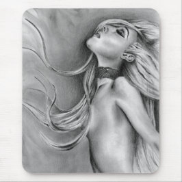 Mousepad Tão Viva Mãe Monstro Loira Sexy Arte Original