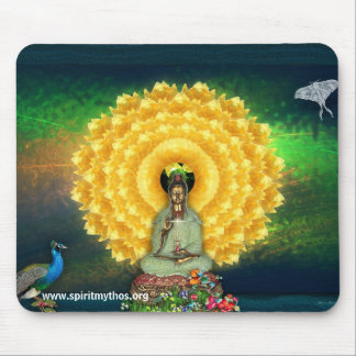 Mousepad Tapeçaria da parede de Kuan Yin
