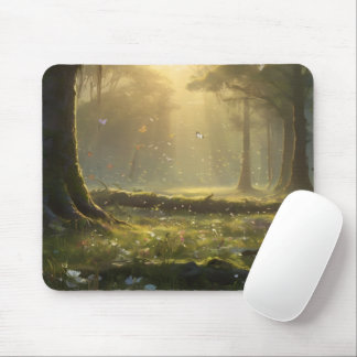 Mousepad Tapeçaria de Mesa Prado dos Borboletas Sonhador |