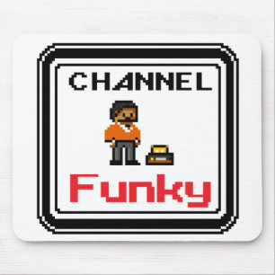 Mousepad Tapeçaria de Rato Funky Pixel Art