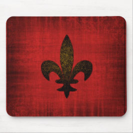 Mousepad Tapeçaria de Rato Medieval Vermelho