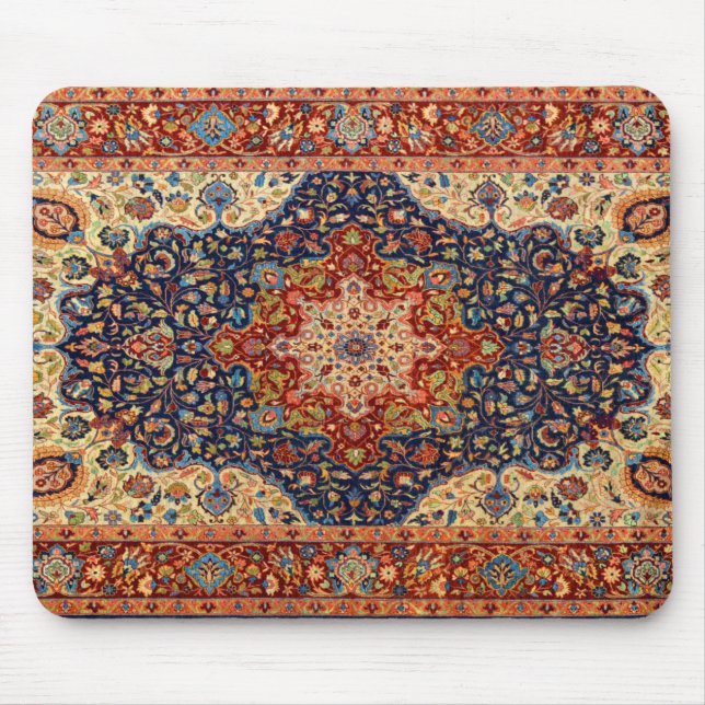 Mousepad Tapeçaria Turca Persa Oriental Padrão (Frente)