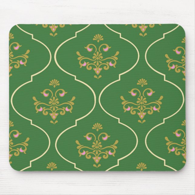 Mousepad Tapeçaria Verde (Frente)