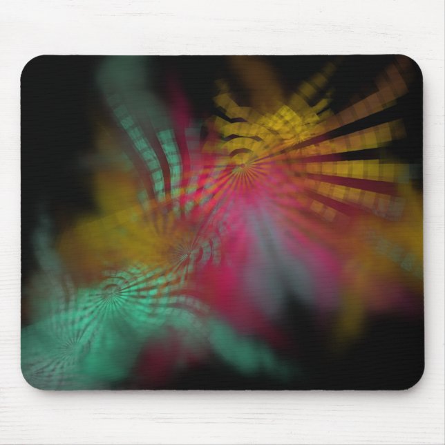 Mousepad tapete de mouse abstrato (Frente)