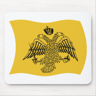 Mousepad Tapete de Mouse Bandeira do Patriarca Ecumênico