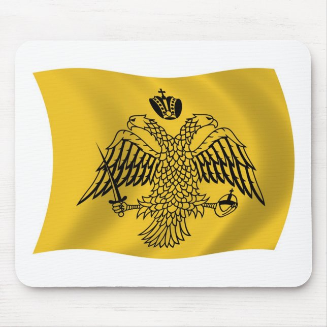 Mousepad Tapete de Mouse Bandeira do Patriarca Ecumênico (Frente)