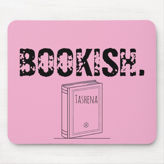 Mousepad Tapete de Mouse Bebê Rosa Livresco (Frente)