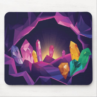 Mousepad Tapete de Mouse Caverna de Cristal