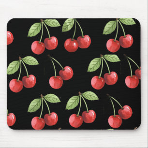 Mousepad Tapete de Mouse Cereja Tapete de Mesa Estético F