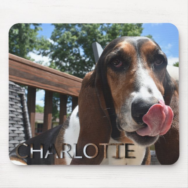 Mousepad Tapete de mouse Charlotte (grande) (Frente)