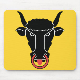 Mousepad Tapete de Mouse com Bandeira do Cantão de Uri, Suí