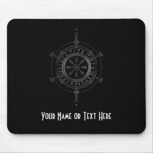 Mousepad Tapete de Mouse com Tema Nórdico Personalizável