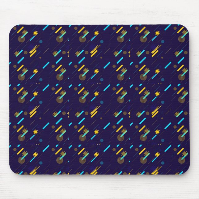Mousepad Tapete de mouse com um design vibrante temático es (Frente)