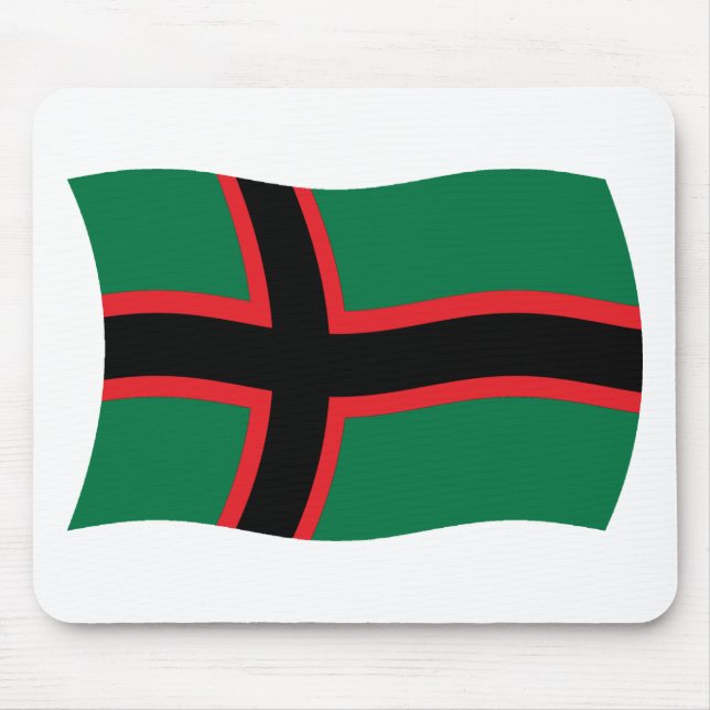 Mousepad Tapete de Mouse da Bandeira da Carélia (Frente)