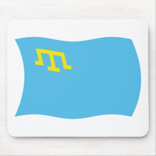 Mousepad Tapete de Mouse da Bandeira dos Tártaros da Crimei