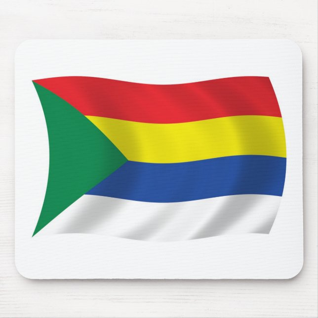 Mousepad Tapete de Mouse da Bandeira Drusa (Frente)