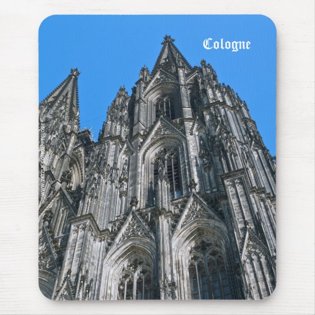Mousepad Tapete de Mouse da Catedral de Colônia (Frente)