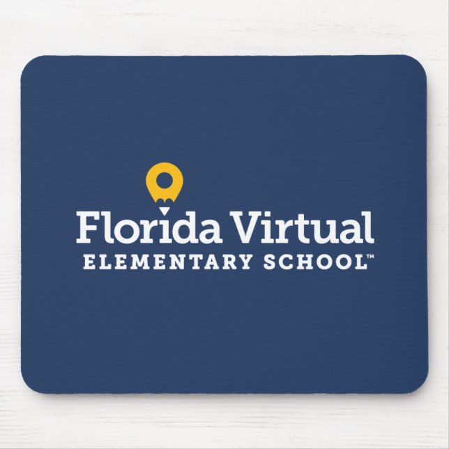 Mousepad Tapete de Mouse da Escola Primária Virtual da Flór (Frente)
