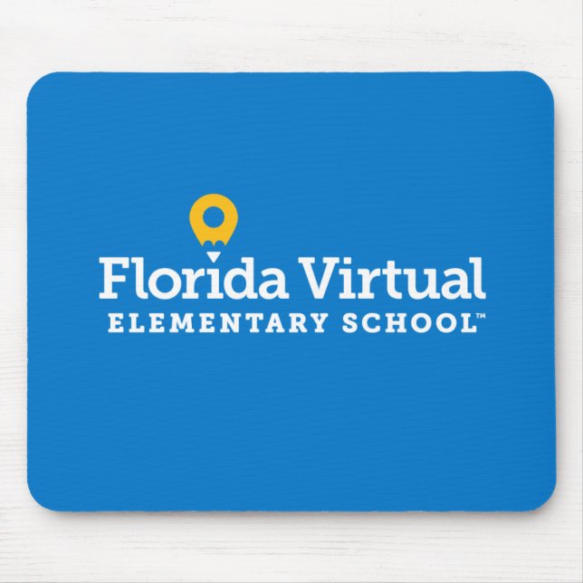 Mousepad Tapete de Mouse da Escola Primária Virtual da Flór (Frente)