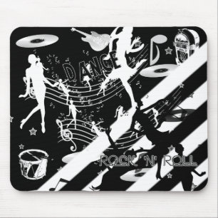 Mousepad Tapete de Mouse Dança Rock 'N' Roll