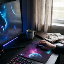 Tapete de Mouse de Jogo de Ficção Científica da Ga