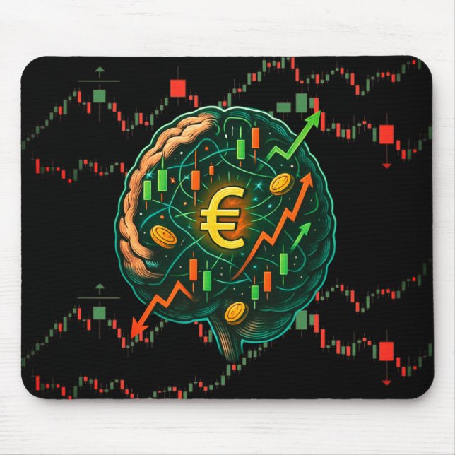 Mousepad Tapete de Mouse de Precisão para Negociação (Frente)