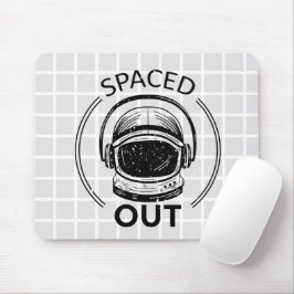 Mousepad Tapete de Mouse em Grade de Capacete de Astronauta