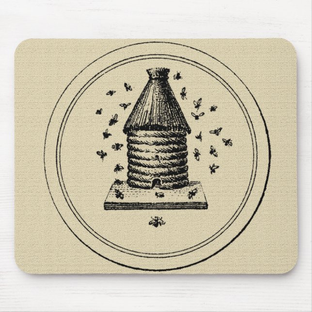 Mousepad Tapete de Mouse Estilo Shabby Chic (Frente)