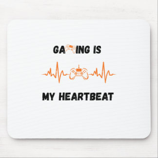Mousepad Tapete de Mouse Gaming É Meu Coração
